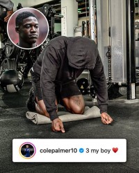 欧冠决赛-帕尔默评论梅努社媒，疑似支持其获得曼联的租借离队许可